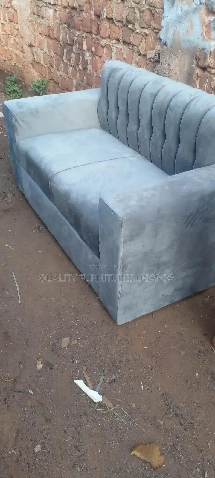 2seater Sofa Seat in Grey Colour Available