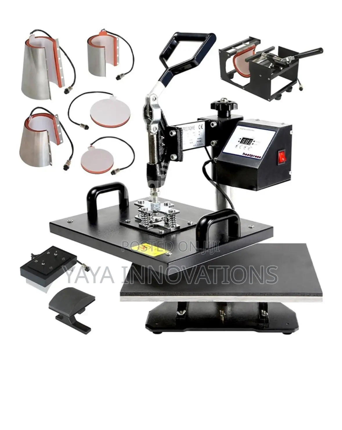 High Definition Combo Heat Press Machine