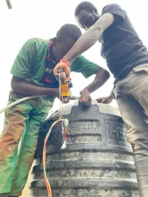Plumbing Services 500L Tank Installation