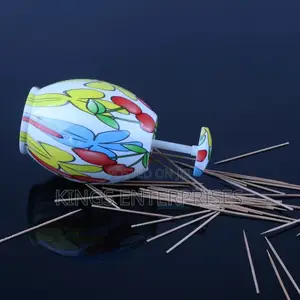 Hand Press Toothpick Holder