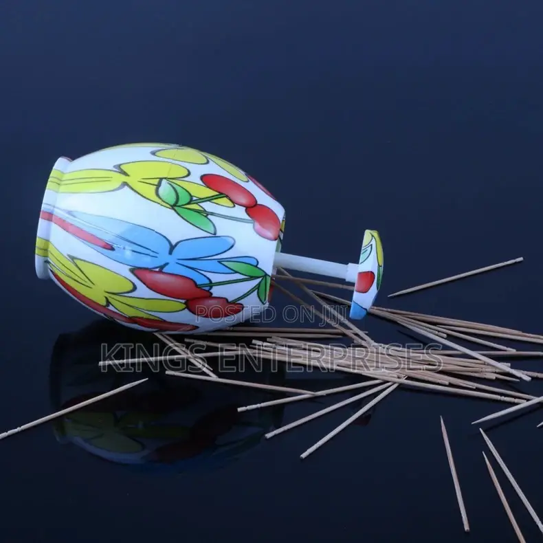 Hand Press Toothpick Holder