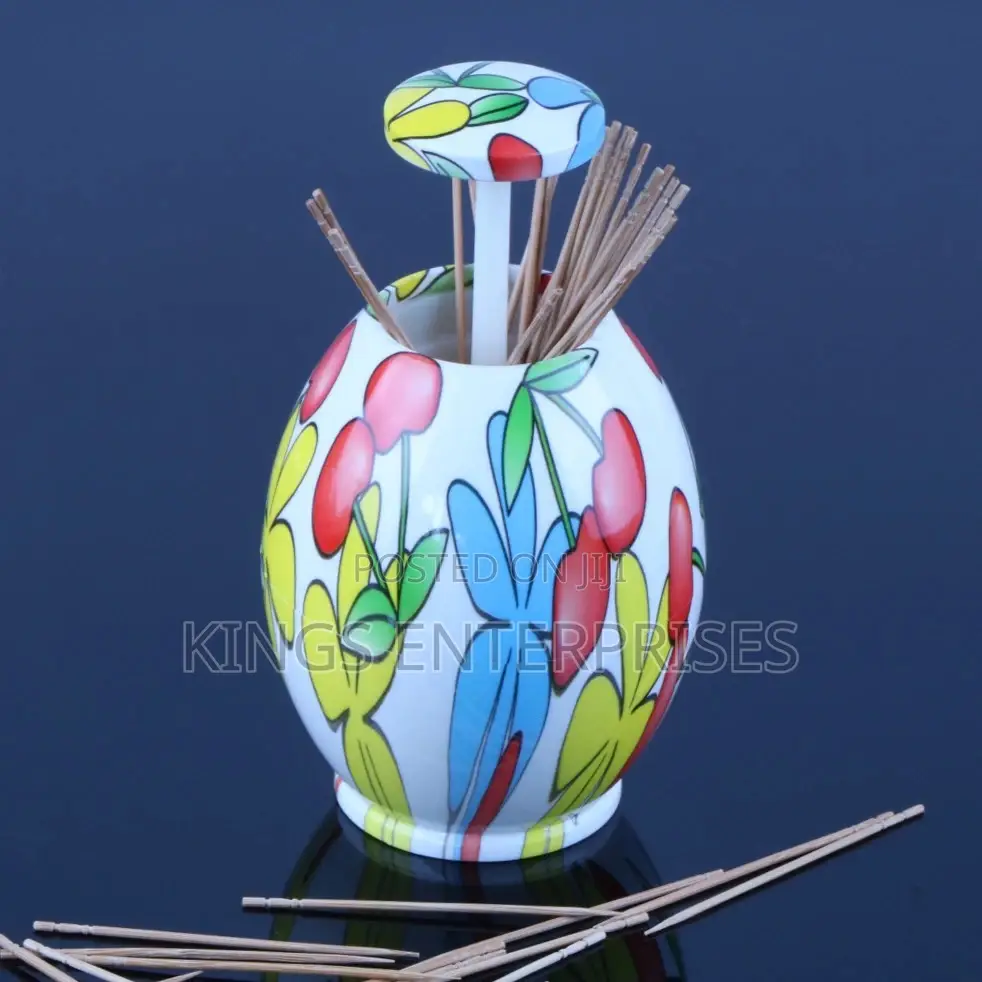 Hand Press Toothpick Holder