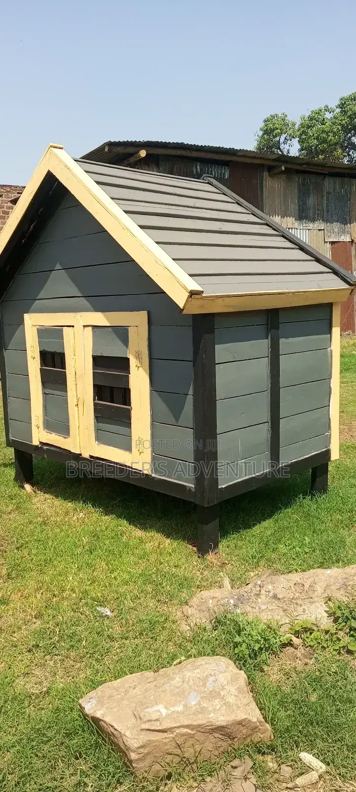 Wooden Kennel for Dogs