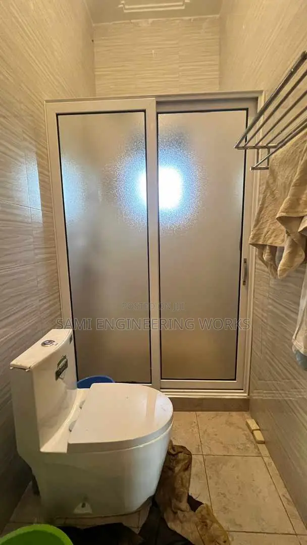 Shower Divider Aluminum Slidding