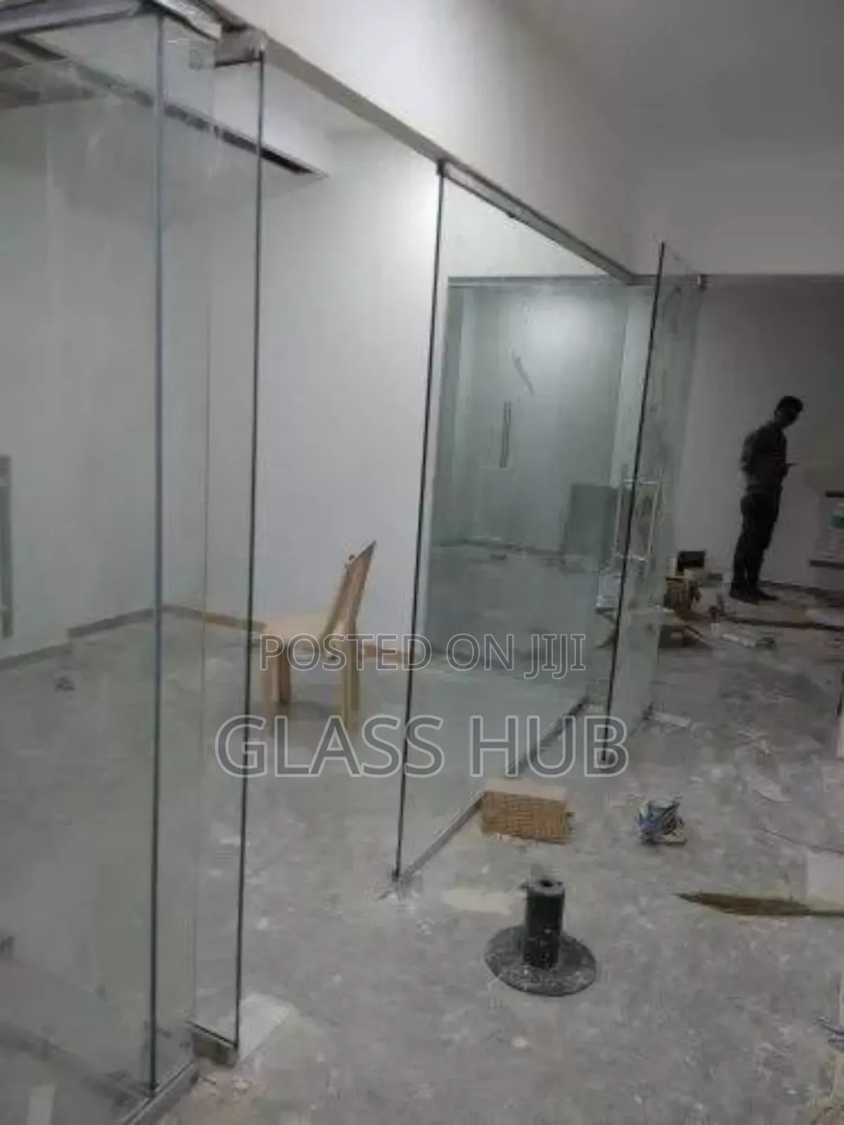 Frameless Glass Partitioning Services