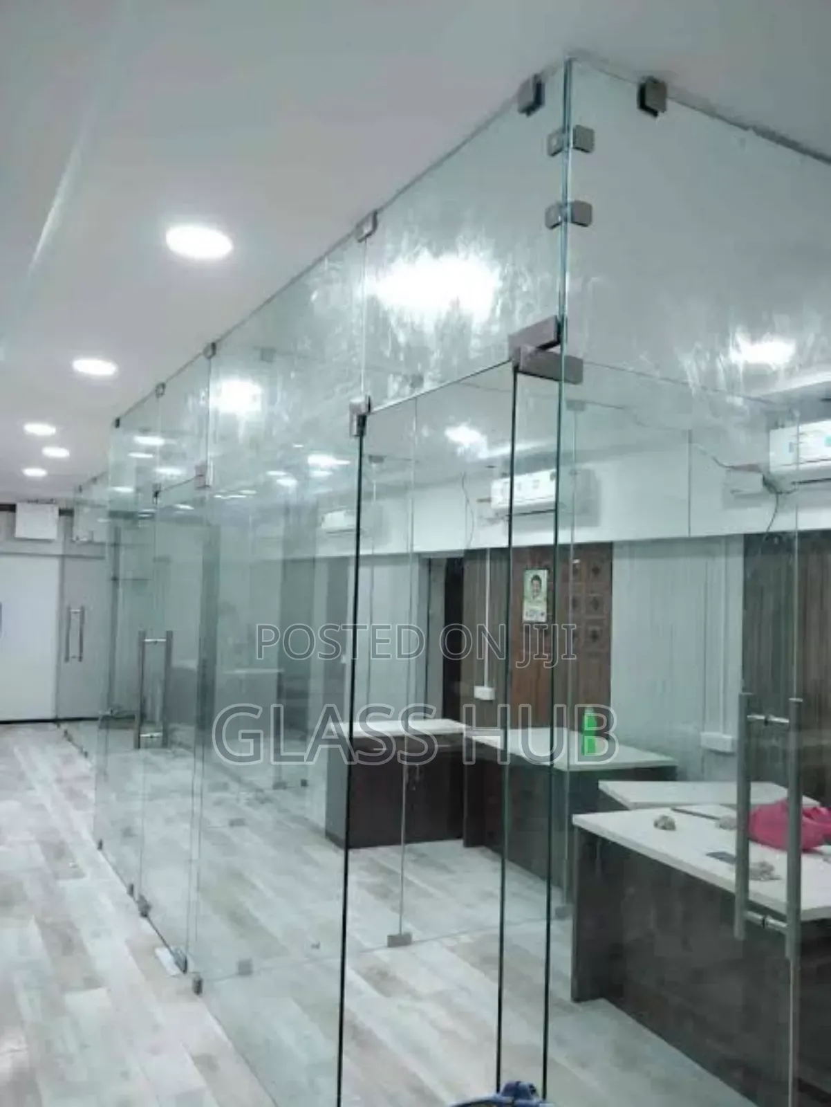 Frameless Glass Partitioning Services