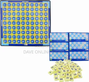 Housie Deluxe Family Party Fun Board Game