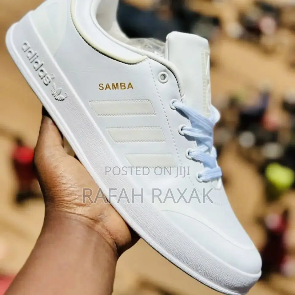 Original Triple White Adidas Samba Sneakers