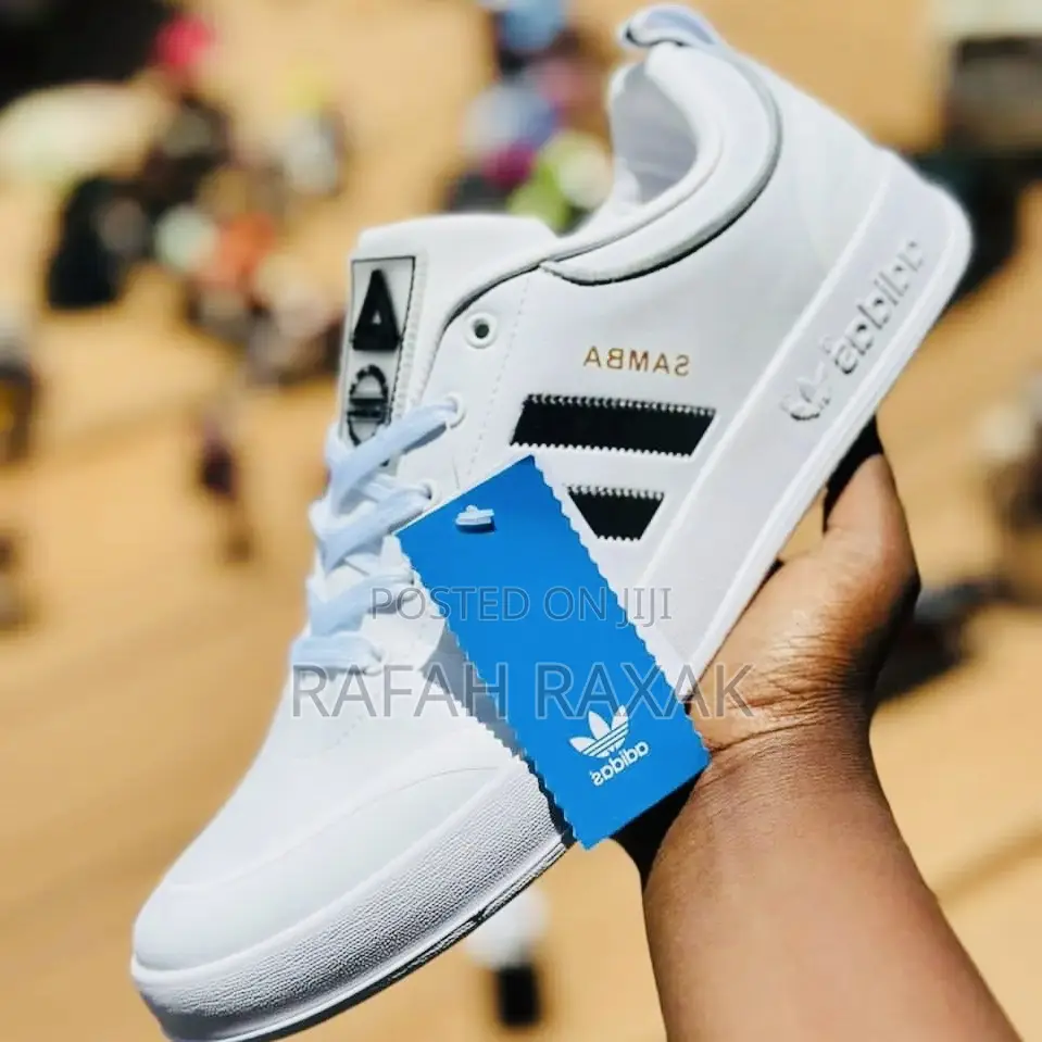 Original White/Black Adidas Samba Sneakers