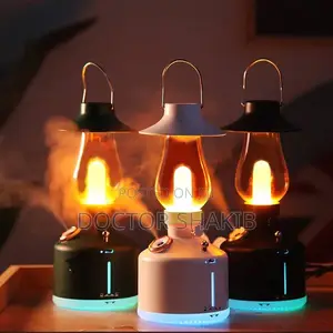 New Vintage Fire Lamp Rechargeable for Office Bedroom