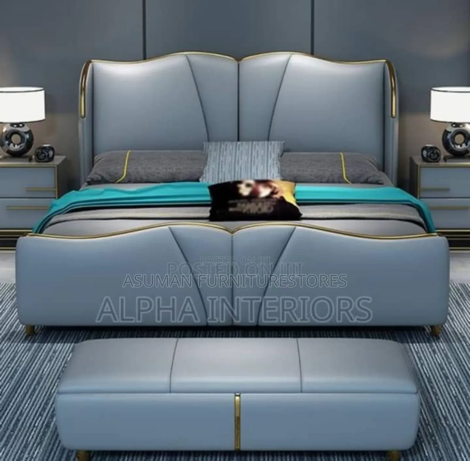 Modern Bed of 5x6ft Call Us On