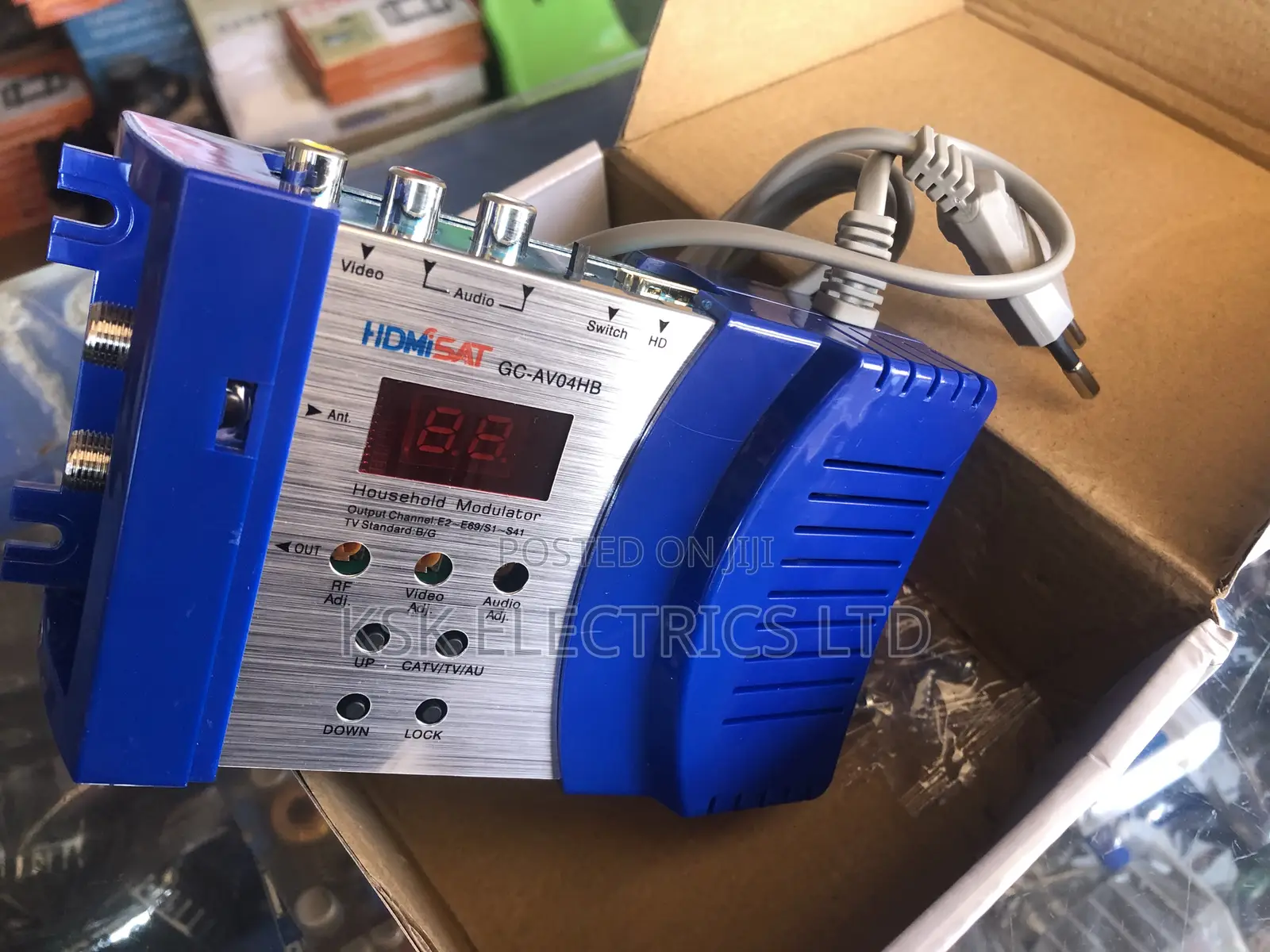 HDMI Sat Hd/Av to RF Modulator