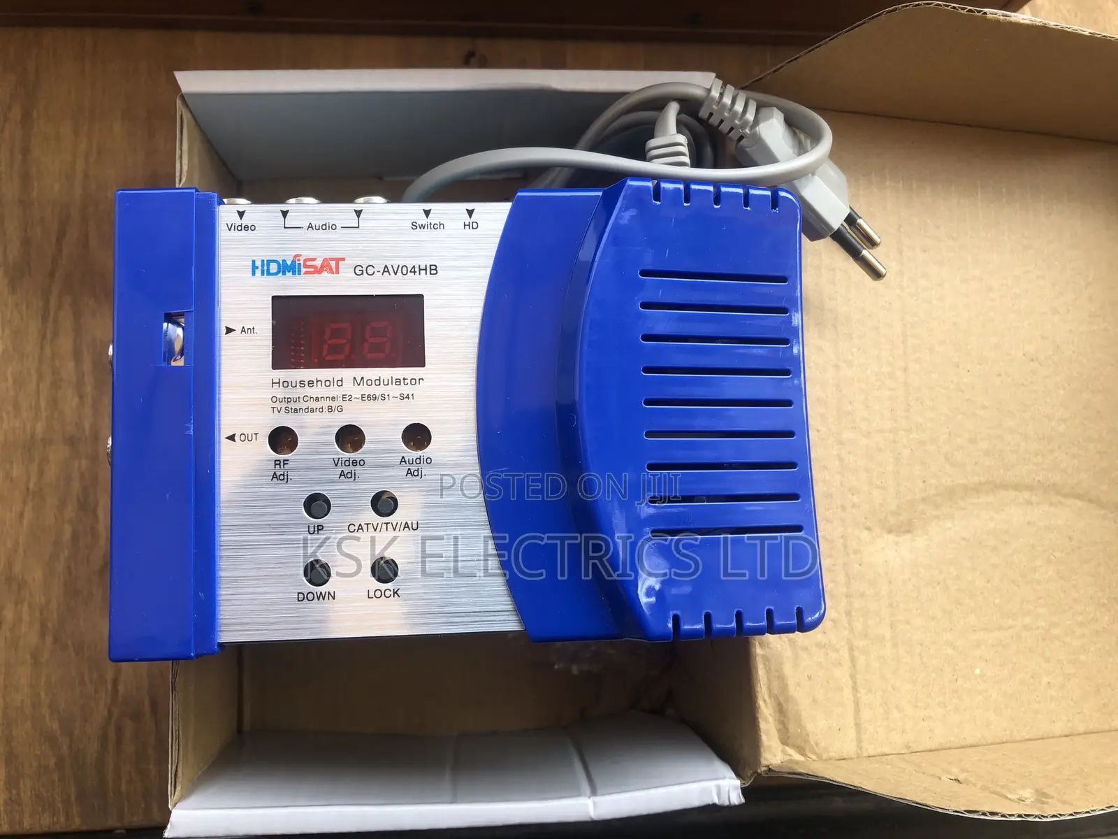 HDMI Sat Hd/Av to RF Modulator