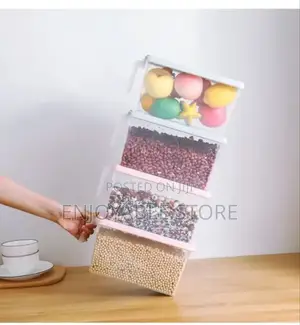 Cereal/Food Storage Containers Plastic 4pcs