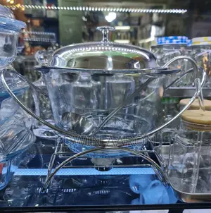 Glass Soup Bowl With Laddle