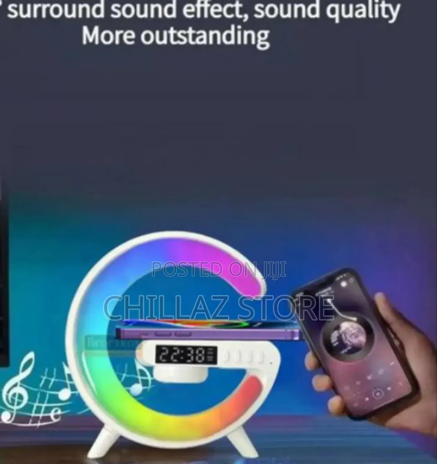 Brand Wireless Charging Speaker