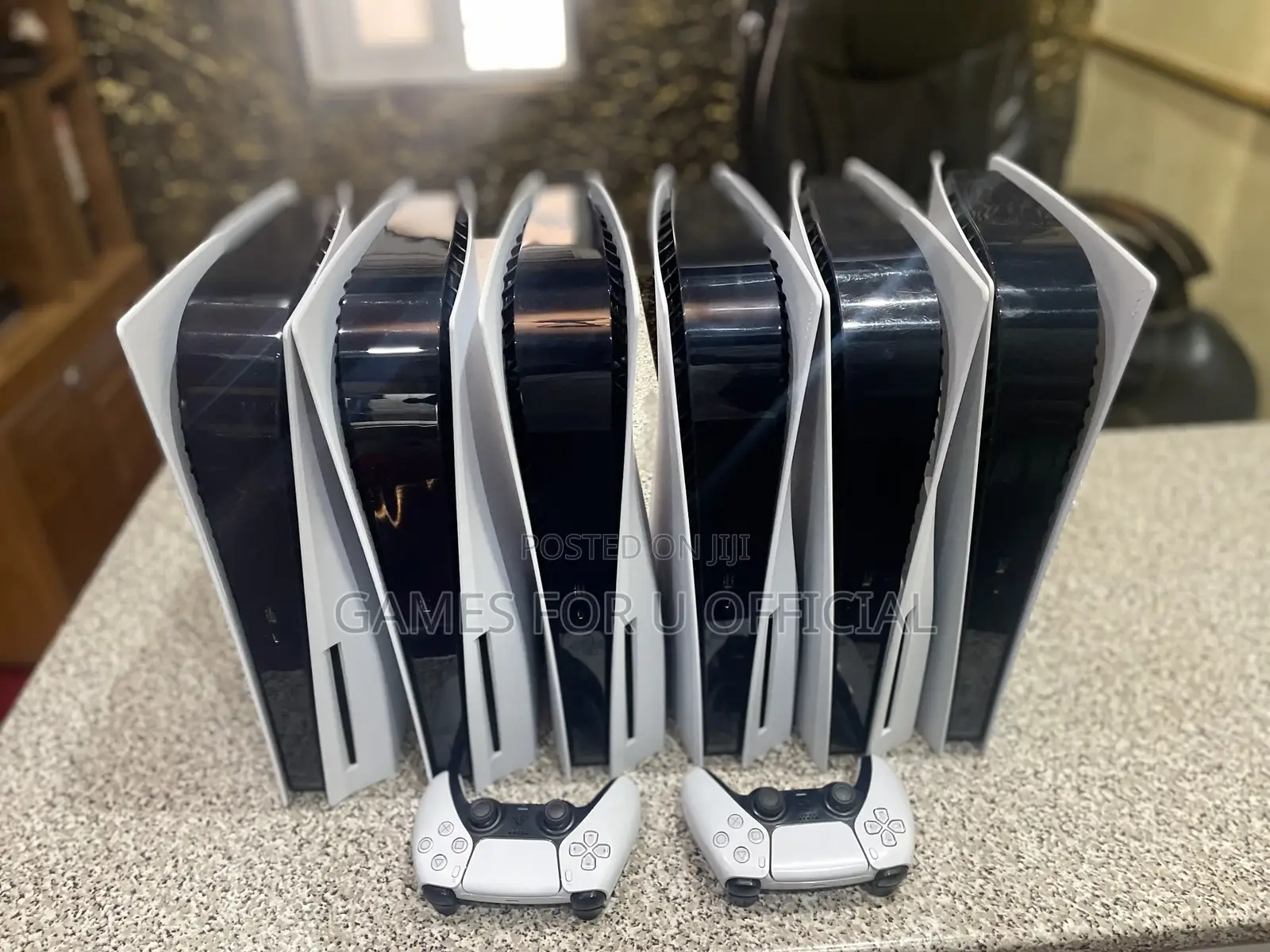 Uk Used Sony Play Station 5 With One Pad and One Game on It