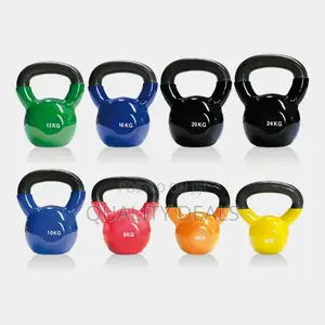 8kg Pair Cast Iron Kettle Dumbbell