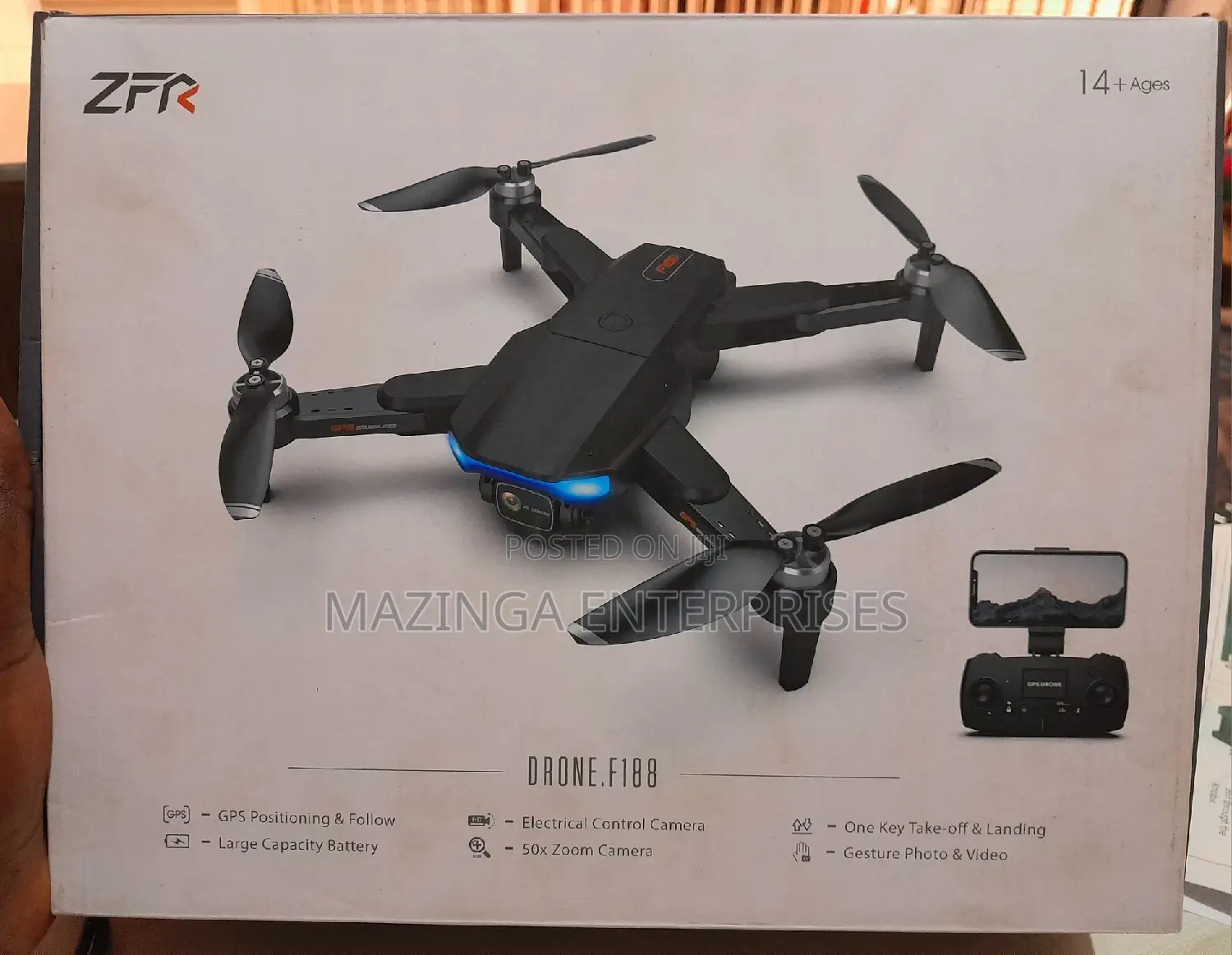 F188 GPS Folding Drone Highdefintion Aerial Photgraphy 5G