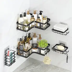 5 Set Wall Mounted Bathroom Organizer