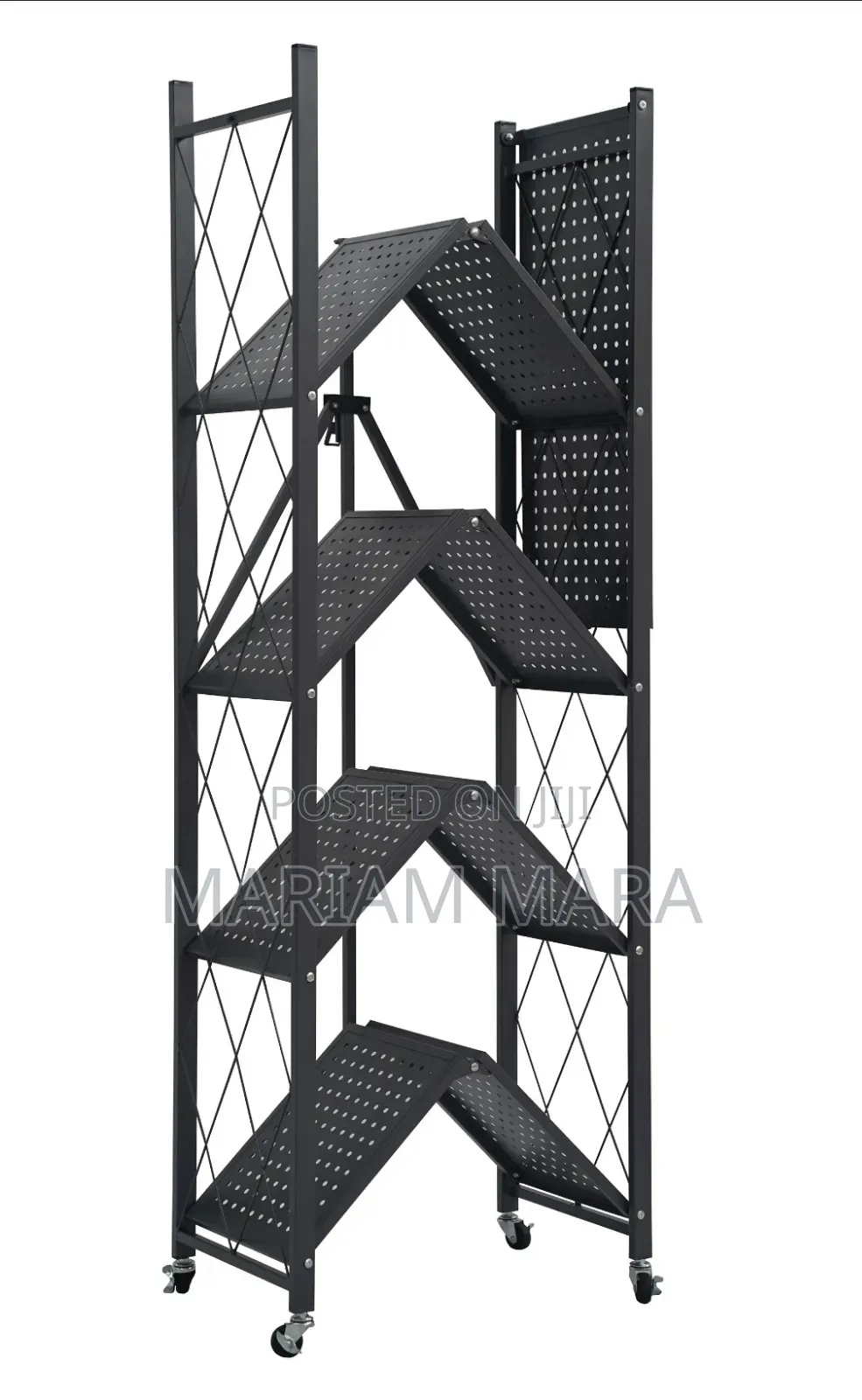 Foldable Heavy Duty Storage Rack 5 Tier
