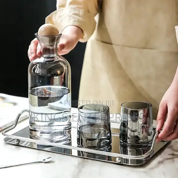 Crystal Glass Carafe Set