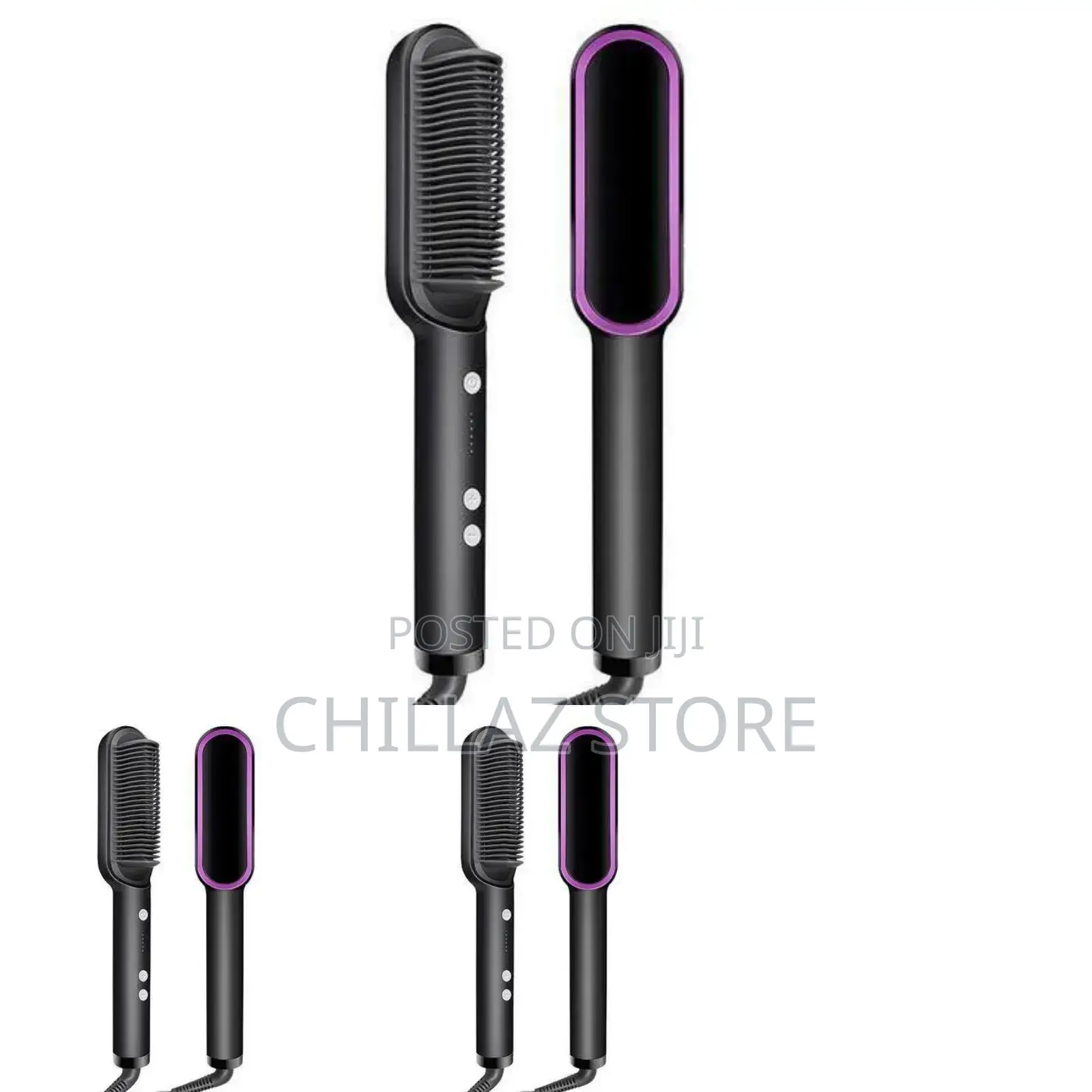 2 in 1 Electric Hair Straightener Comb