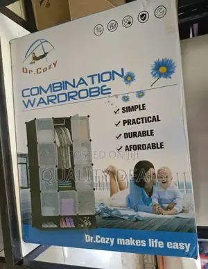 3 Collum Plastic Combination Wardrobe