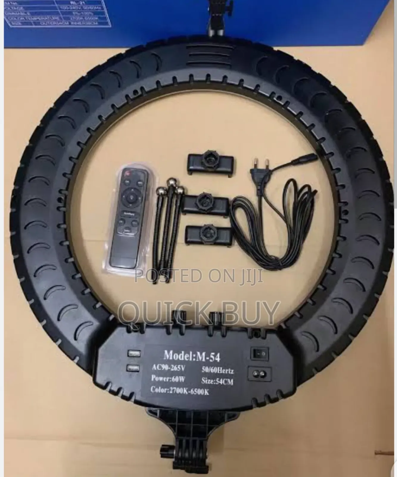 Super Quality Photographic RI-21 Inch LED Soft Selfie Ring .