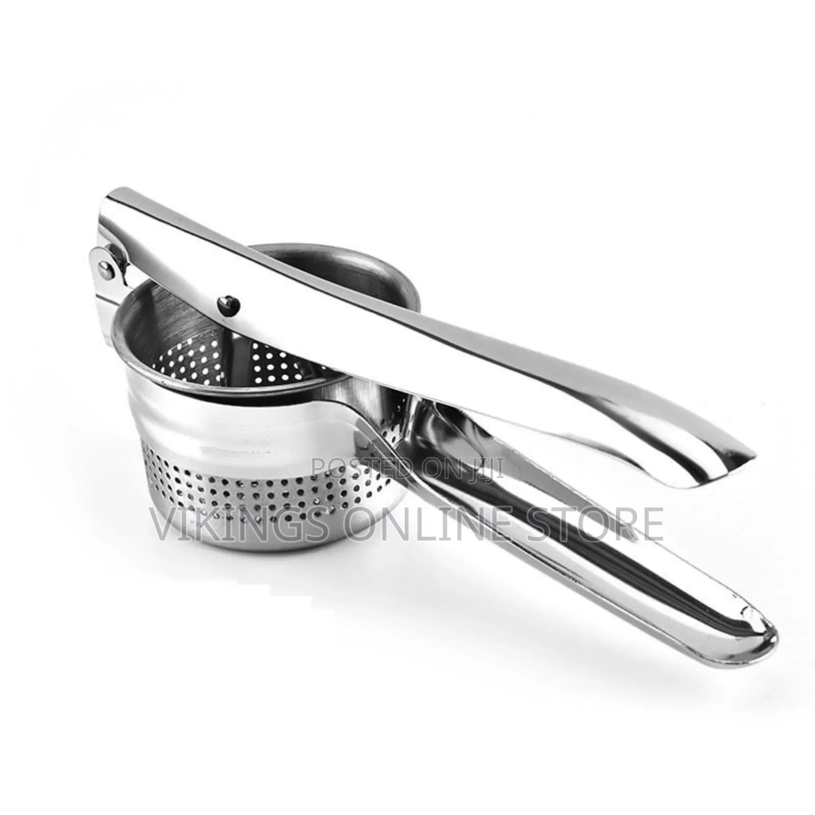 Stainless Steel Lemon Squeezer Potato Masher Garlic Slicer