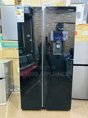 NEW MODEL Hisense 670L Side by Side With Water Dispenser