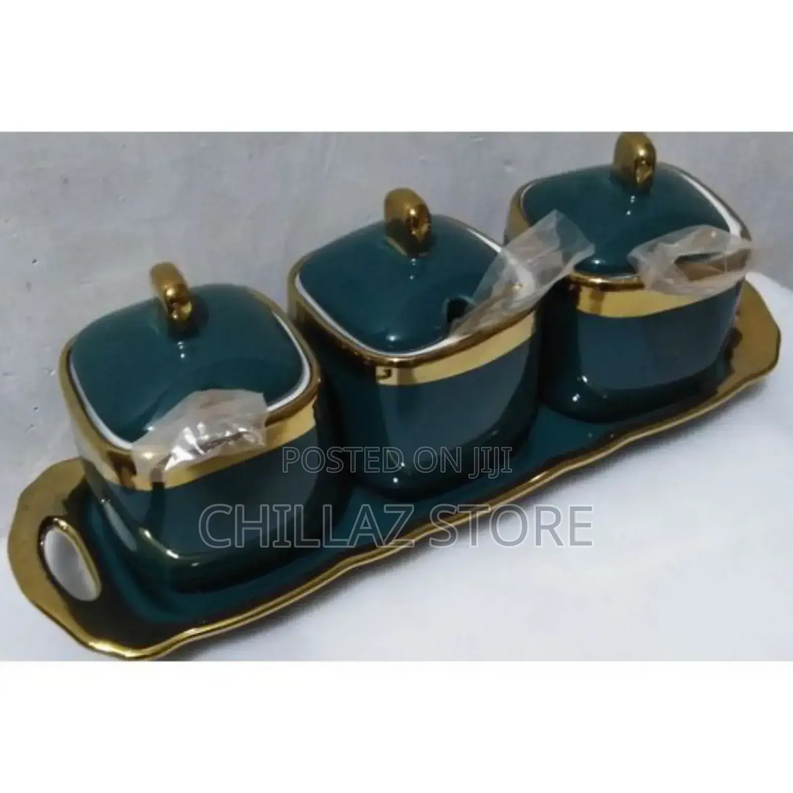 Ceramic Sugar Bowl Set