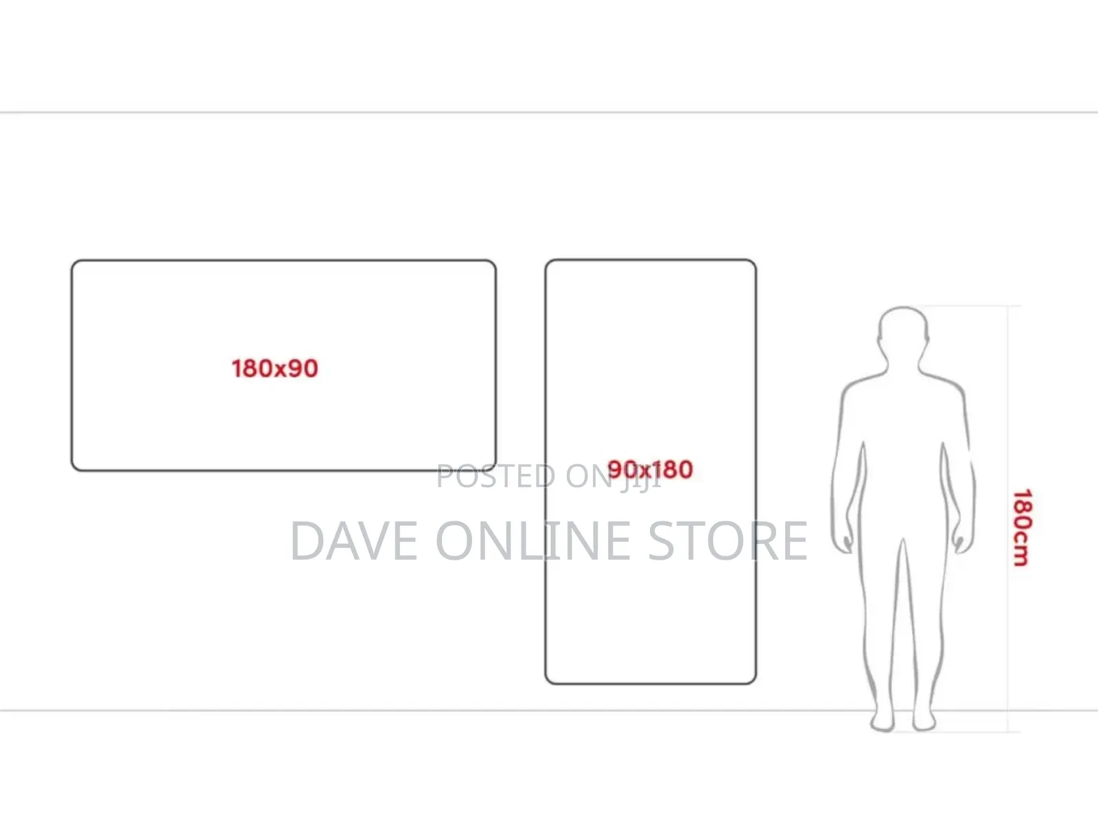 Whiteboard Dry Erase Magnetic Aluminium Frame 180×90 Cm