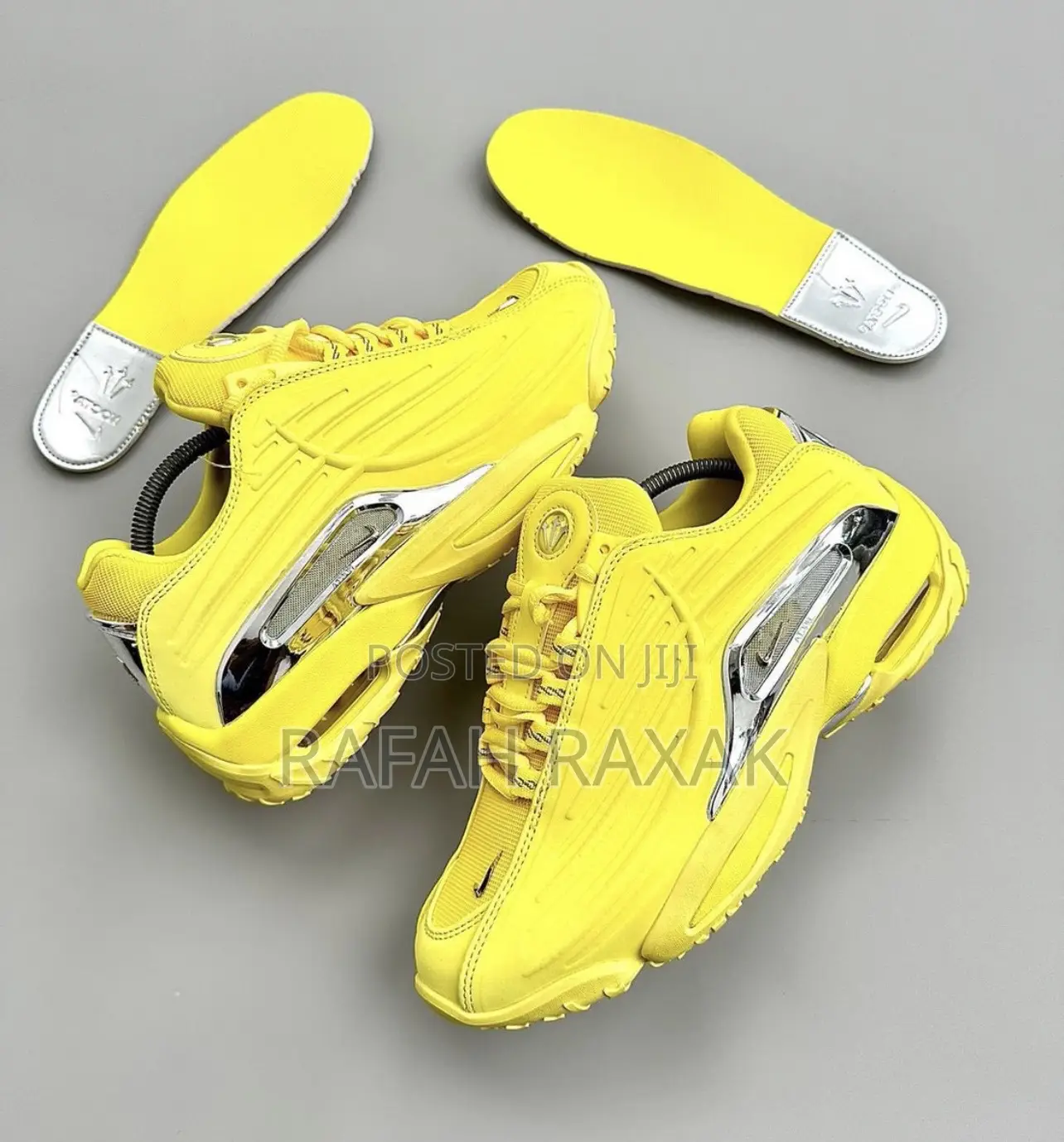 Original Nike X Nocta Hot Step 2 Lemon Yellow Sneakers
