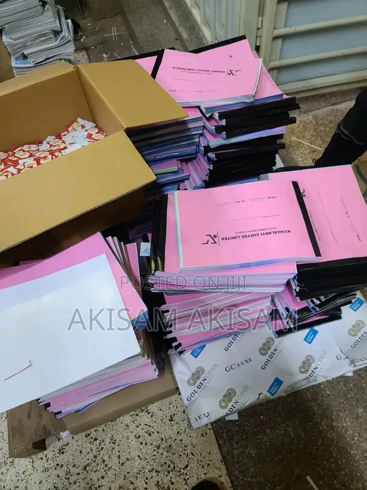Receipt Books Making