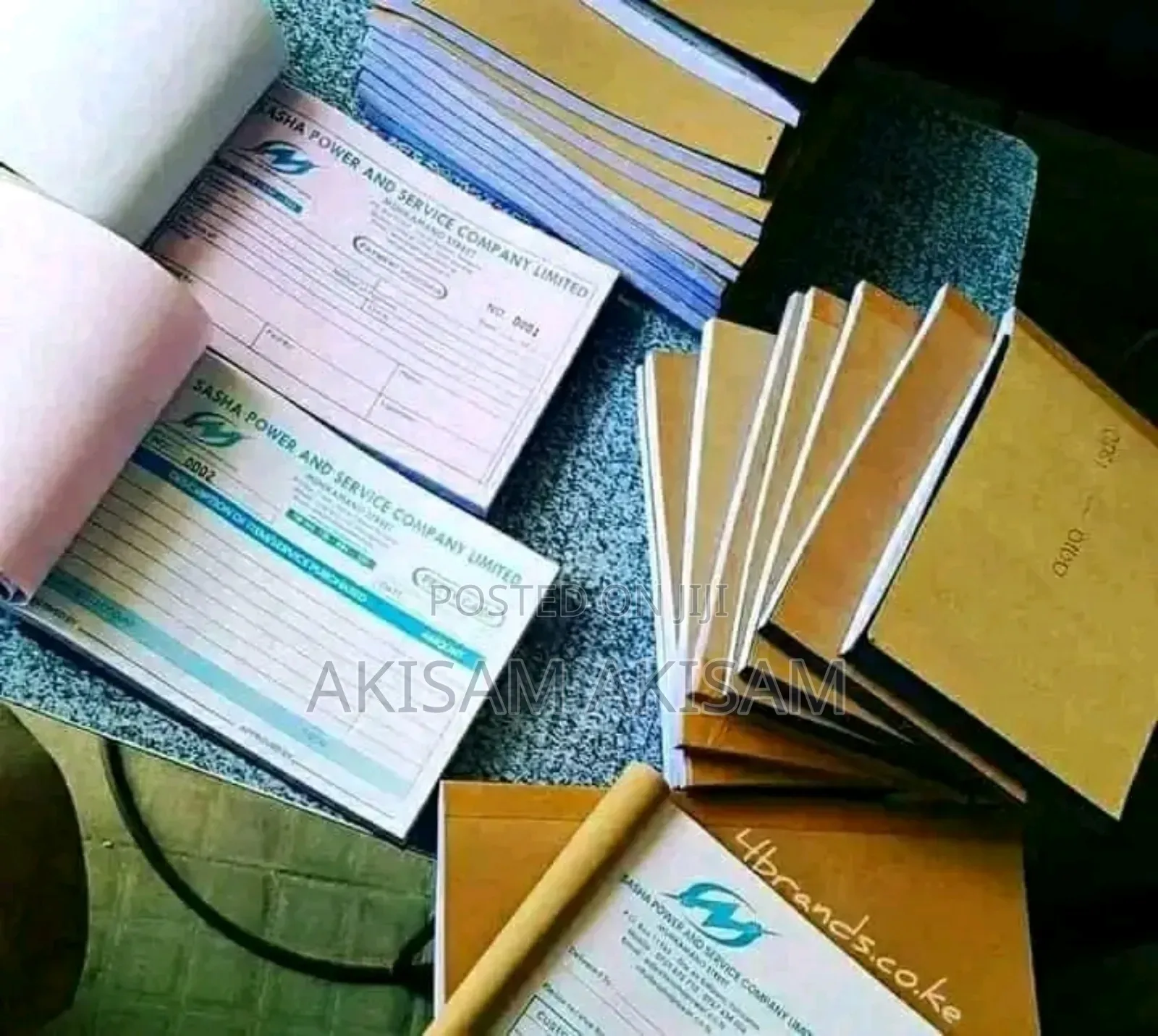 Receipt Books Making