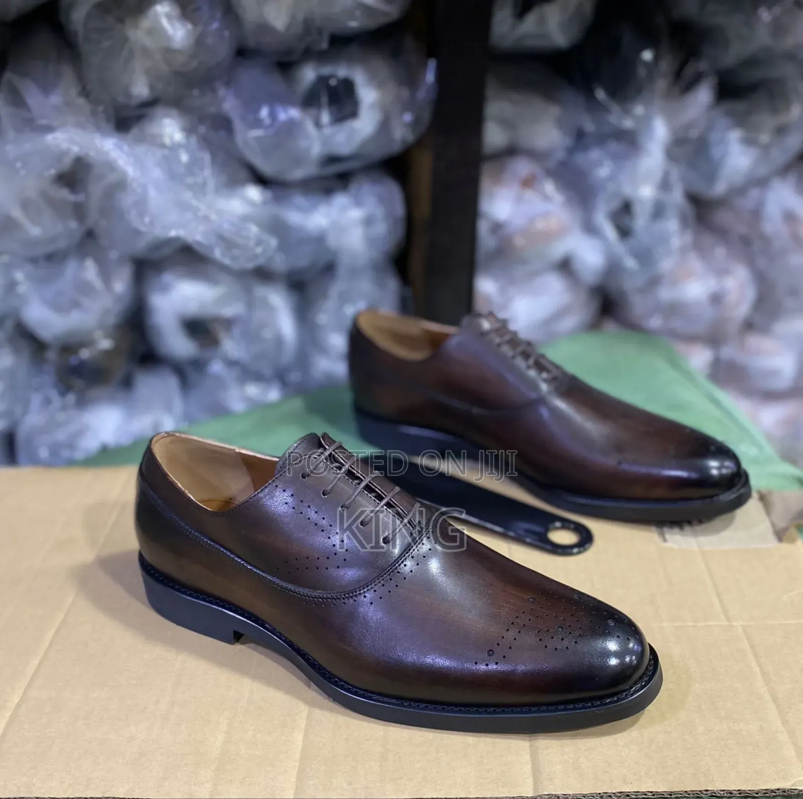 Manly Brown Pure Leather Shoes