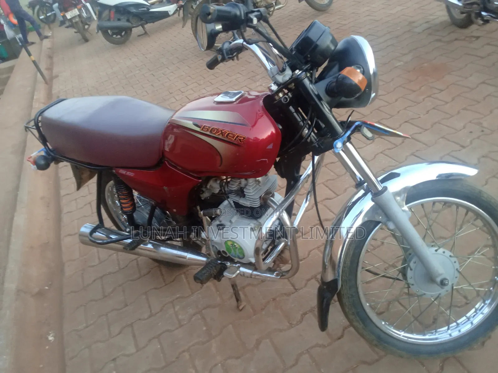 Bajaj Boxer 2023 Red