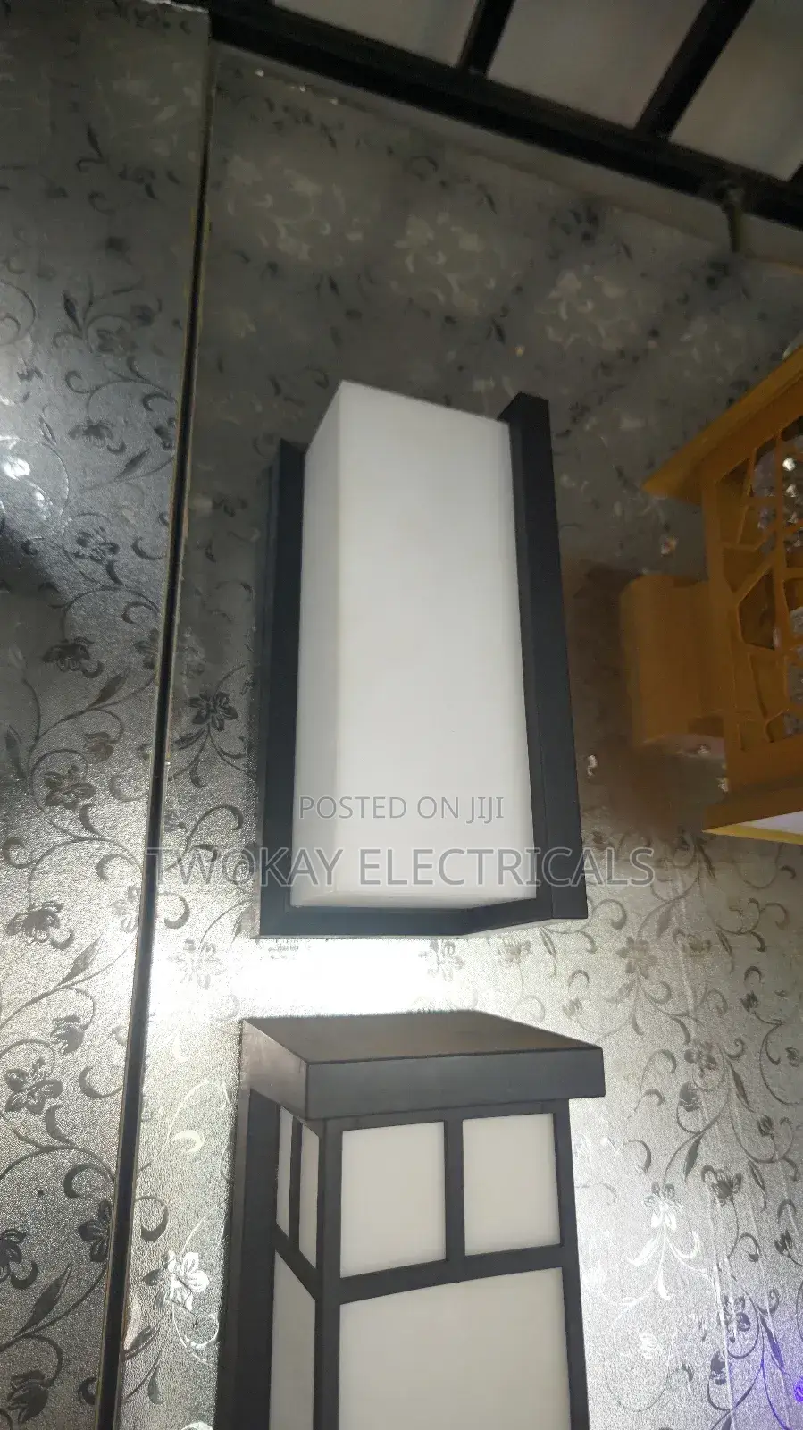 Out Door Wall Lamp Light Warm White