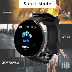 New Smart Health Bracelet Watch With Inbuilt Charger Red