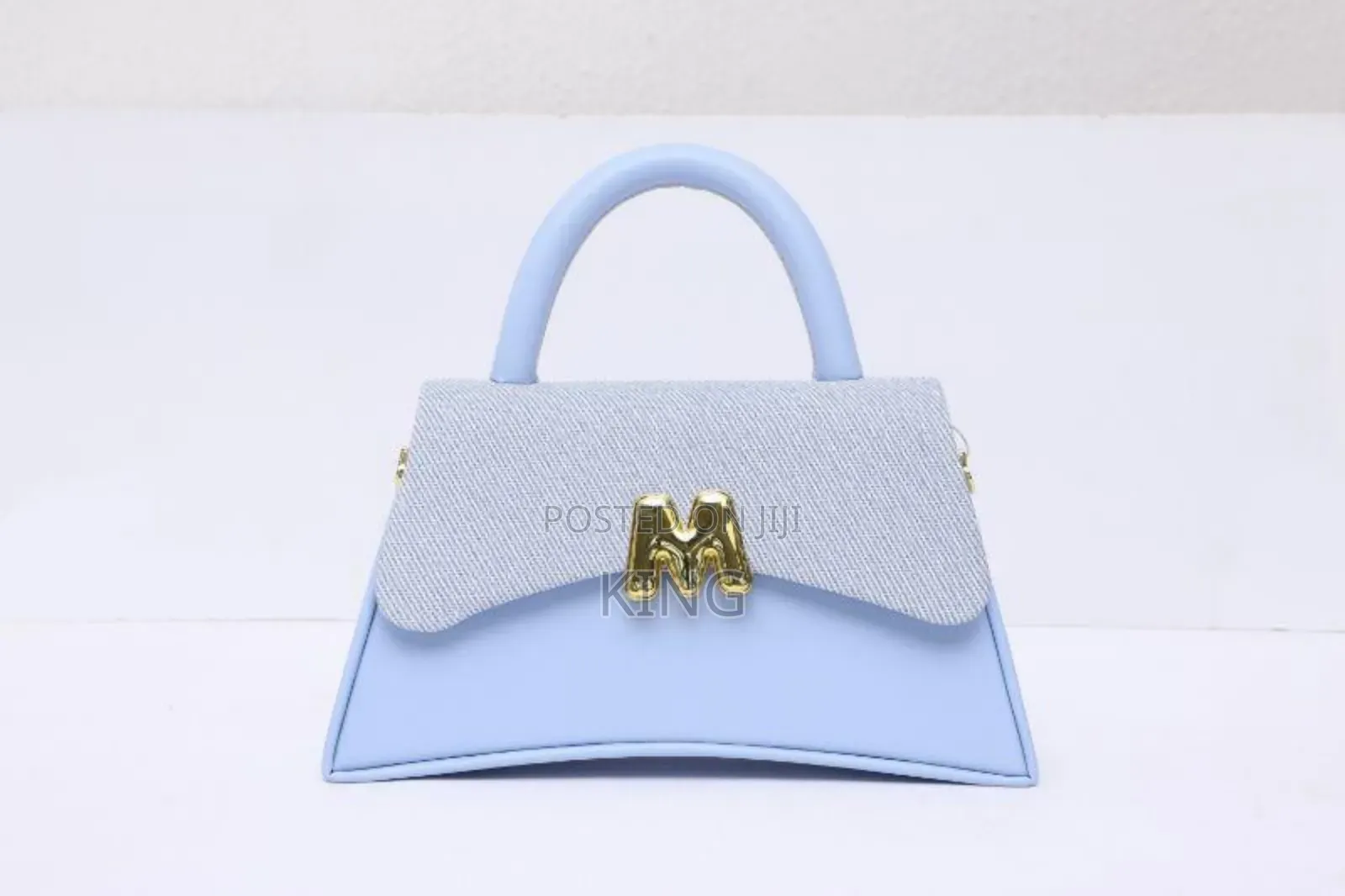 High End Ladies Handbag. Baby Blue