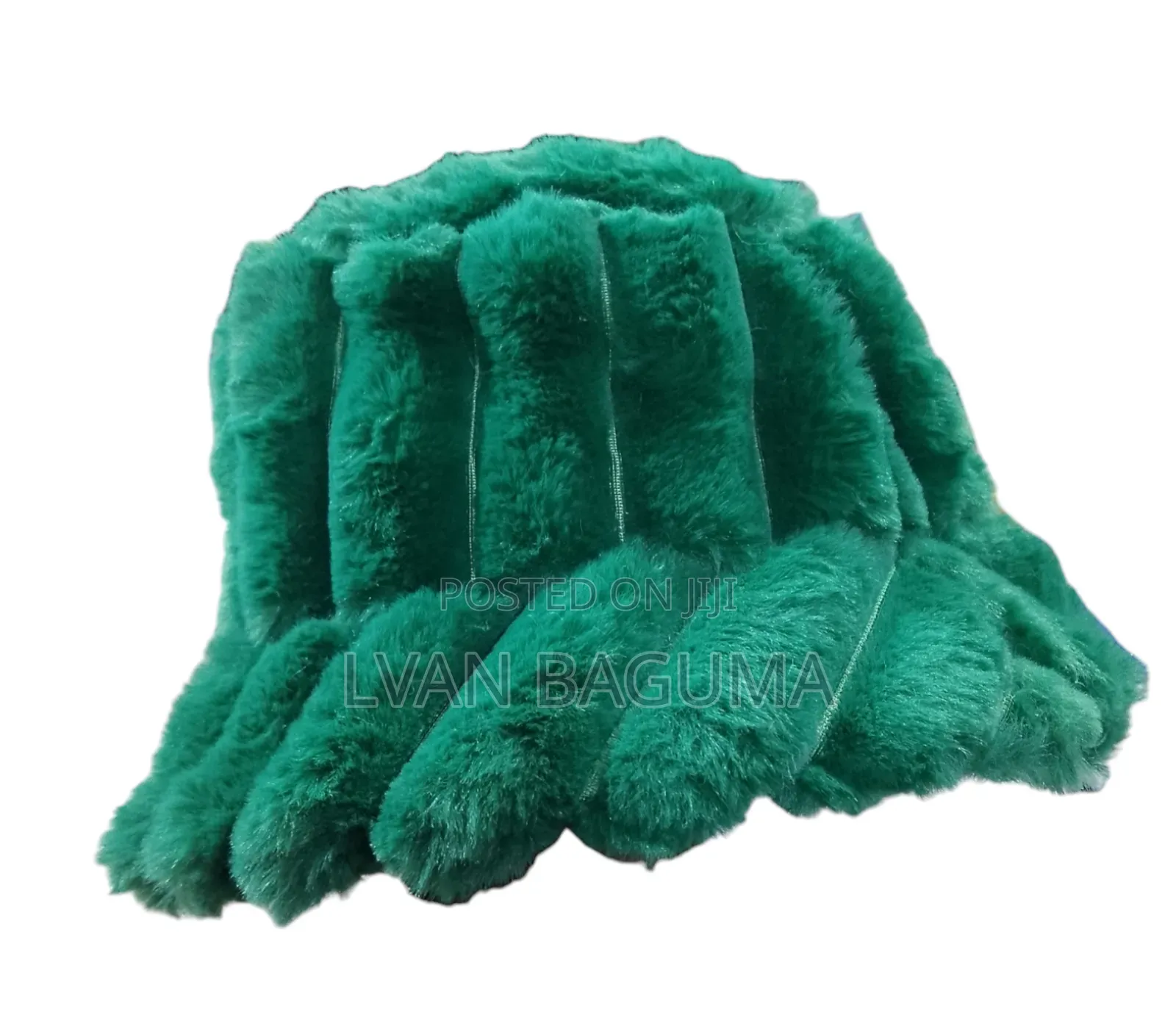 Faux Fur Bucket Hats for Women