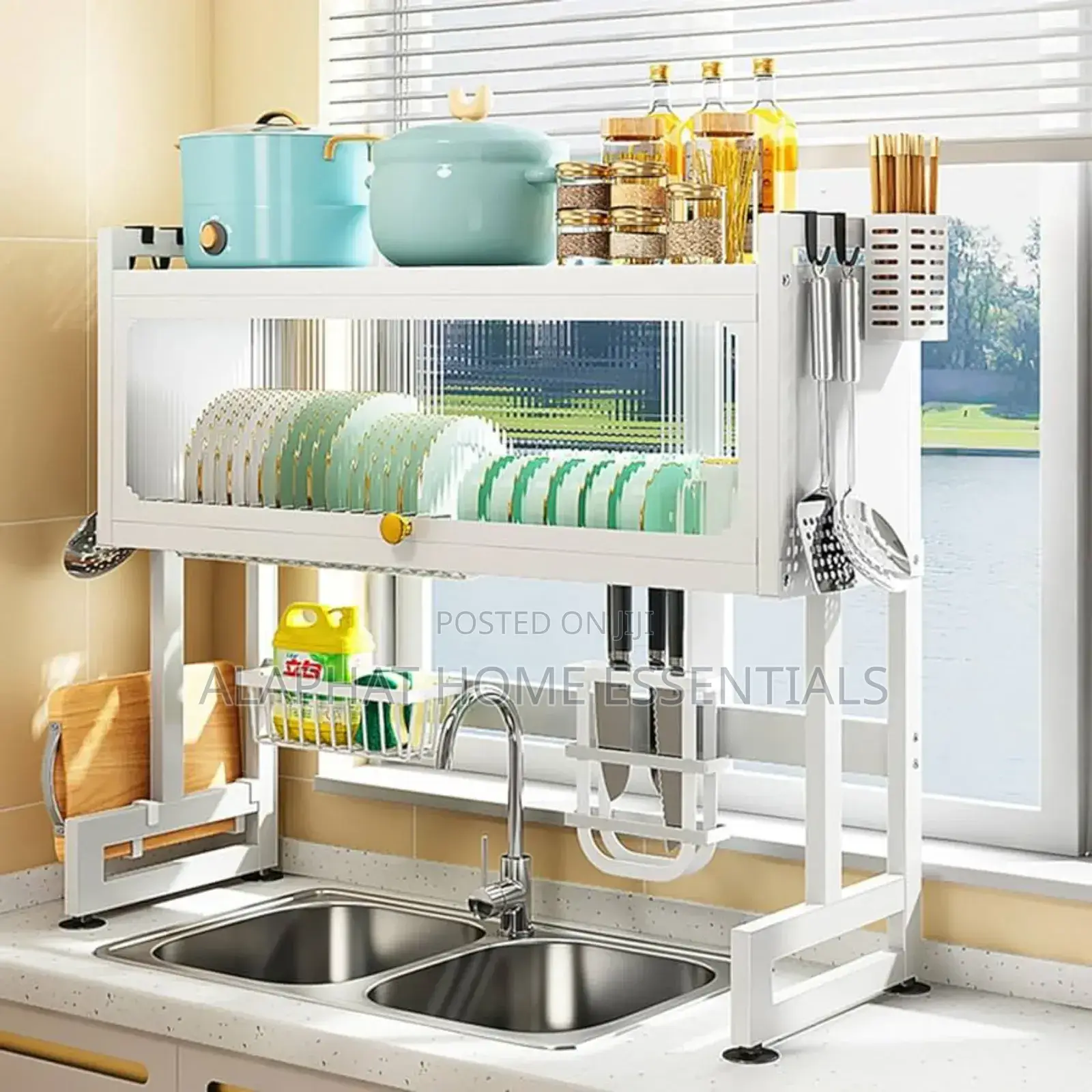Over The Sink Rack For Utensils