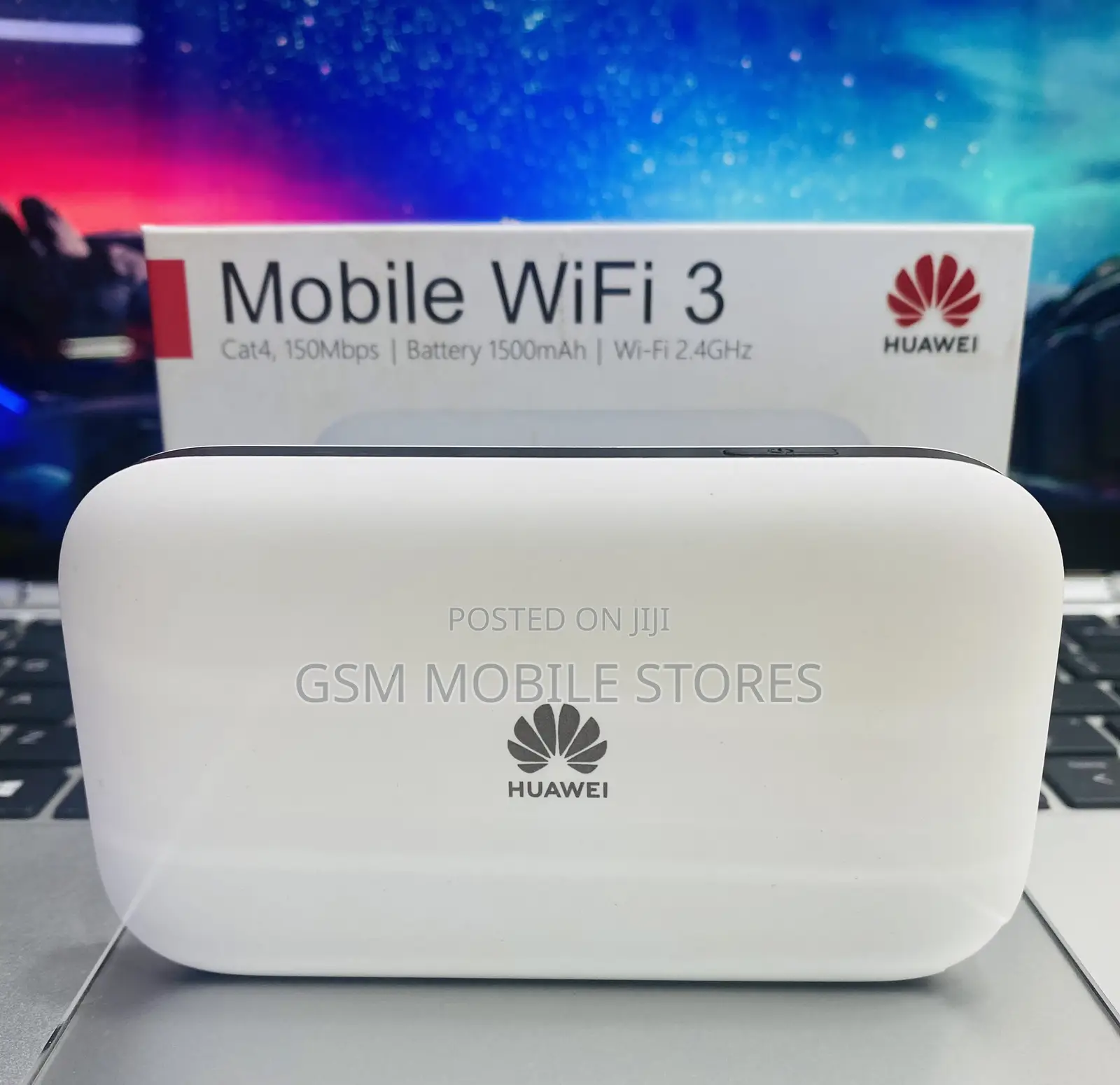 Huawei Wifi 3 | Cat4 | 150mbps | 1500mah Upto 10hrs | 4glte