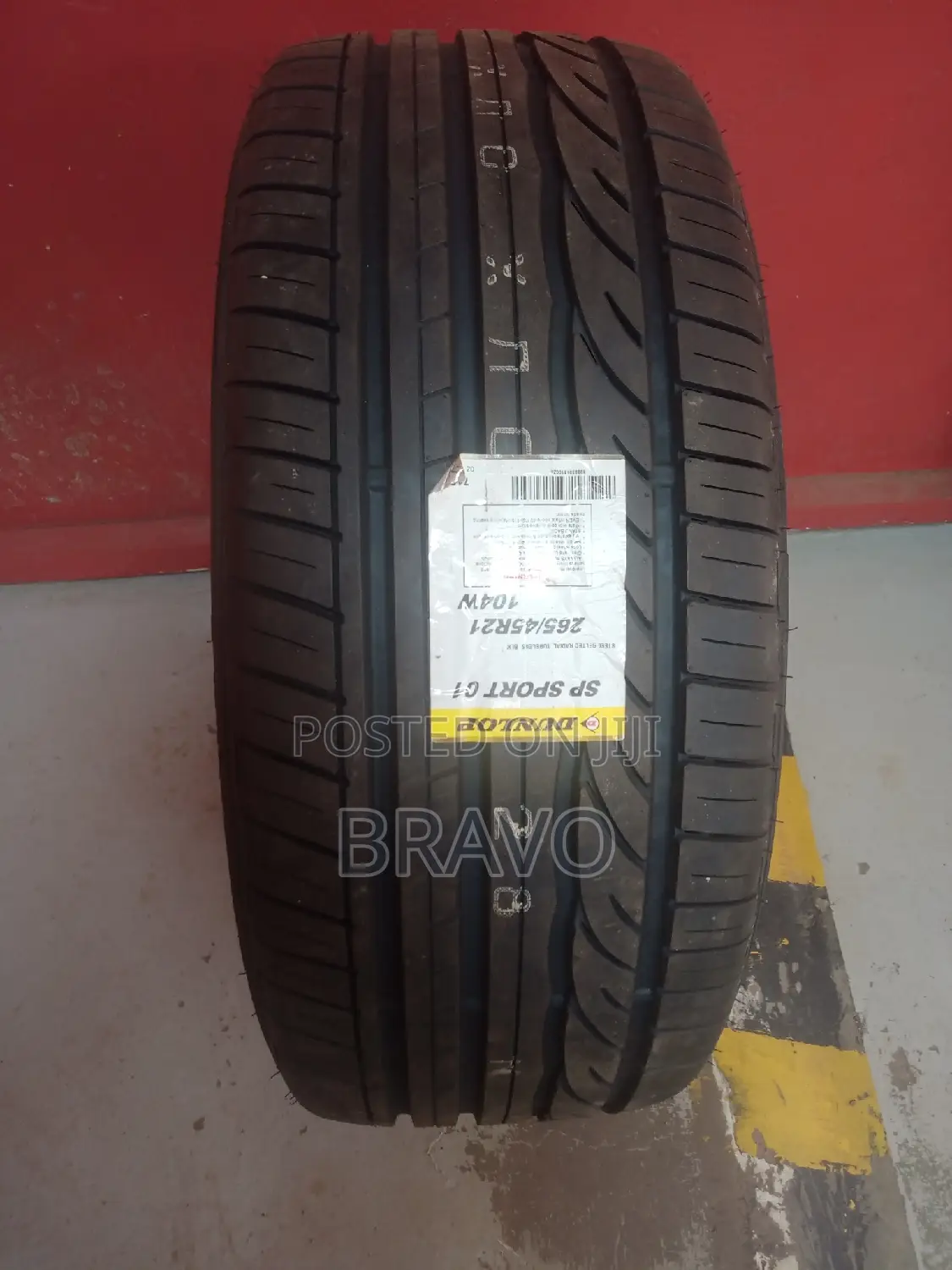 265/45r21 Dunlop Tyres Low Profile.