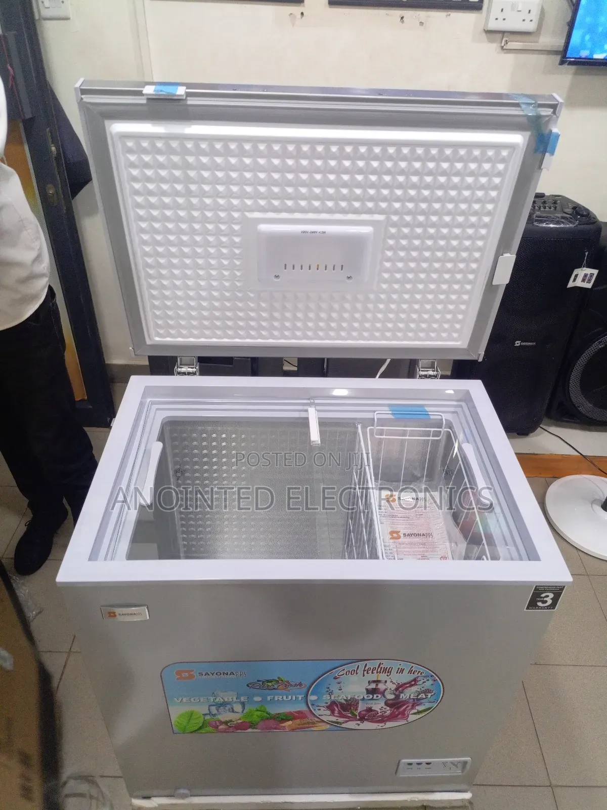 Sayona Deeper Freezer 200L