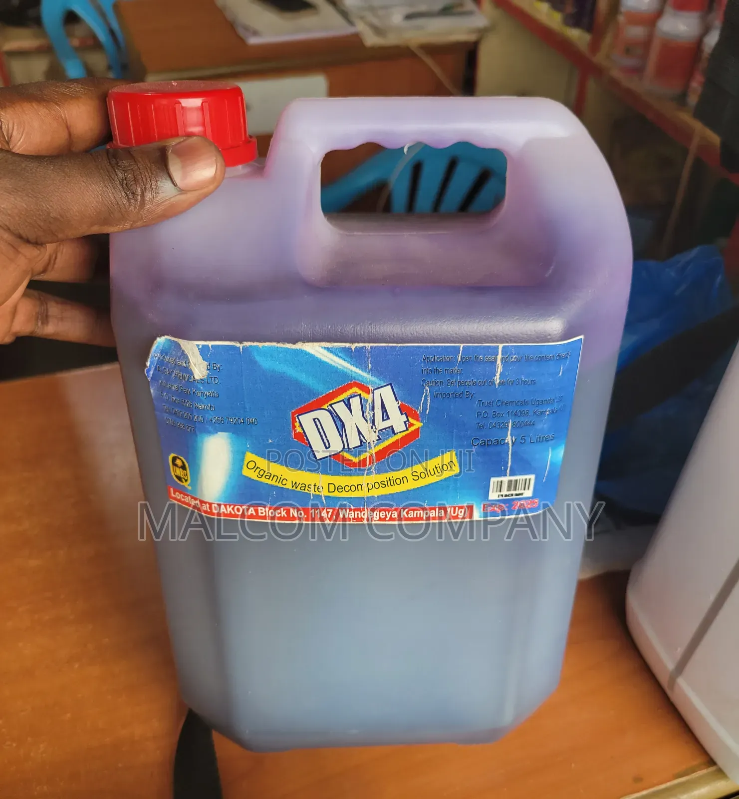 Full Pit Latrine/ Septic Tank Chemical DX4