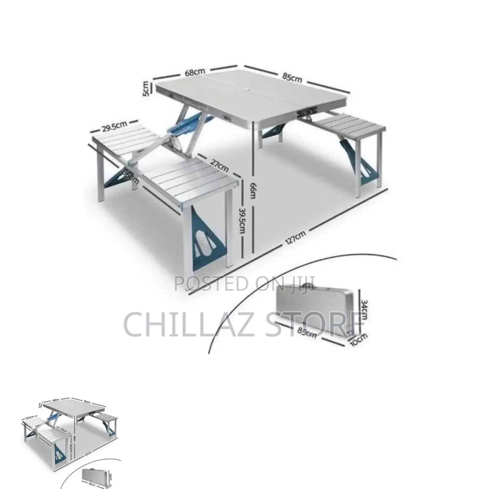Portable Aluminum Camping Table