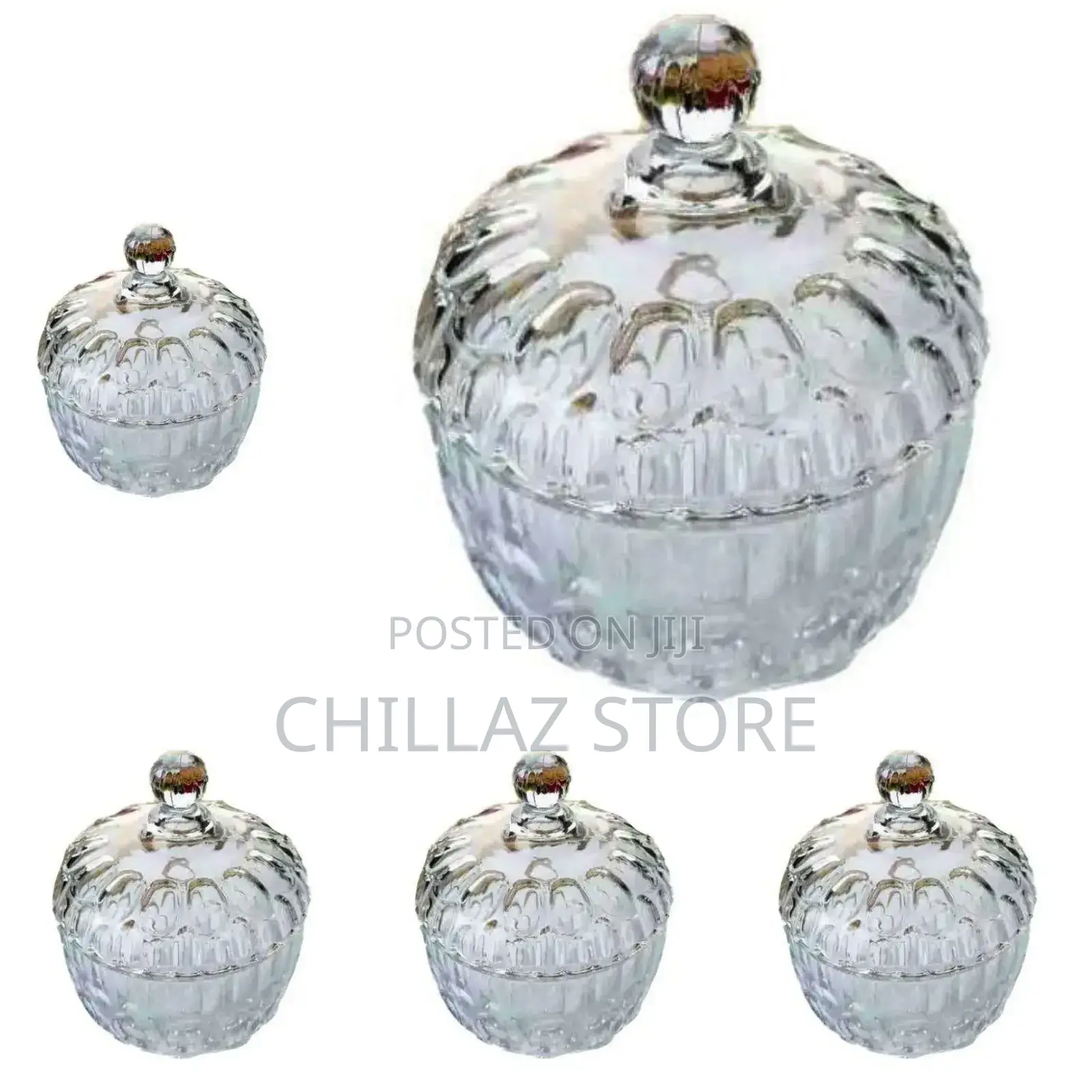 Glass Sugar Bowl