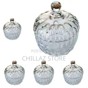 Glass Sugar Bowl